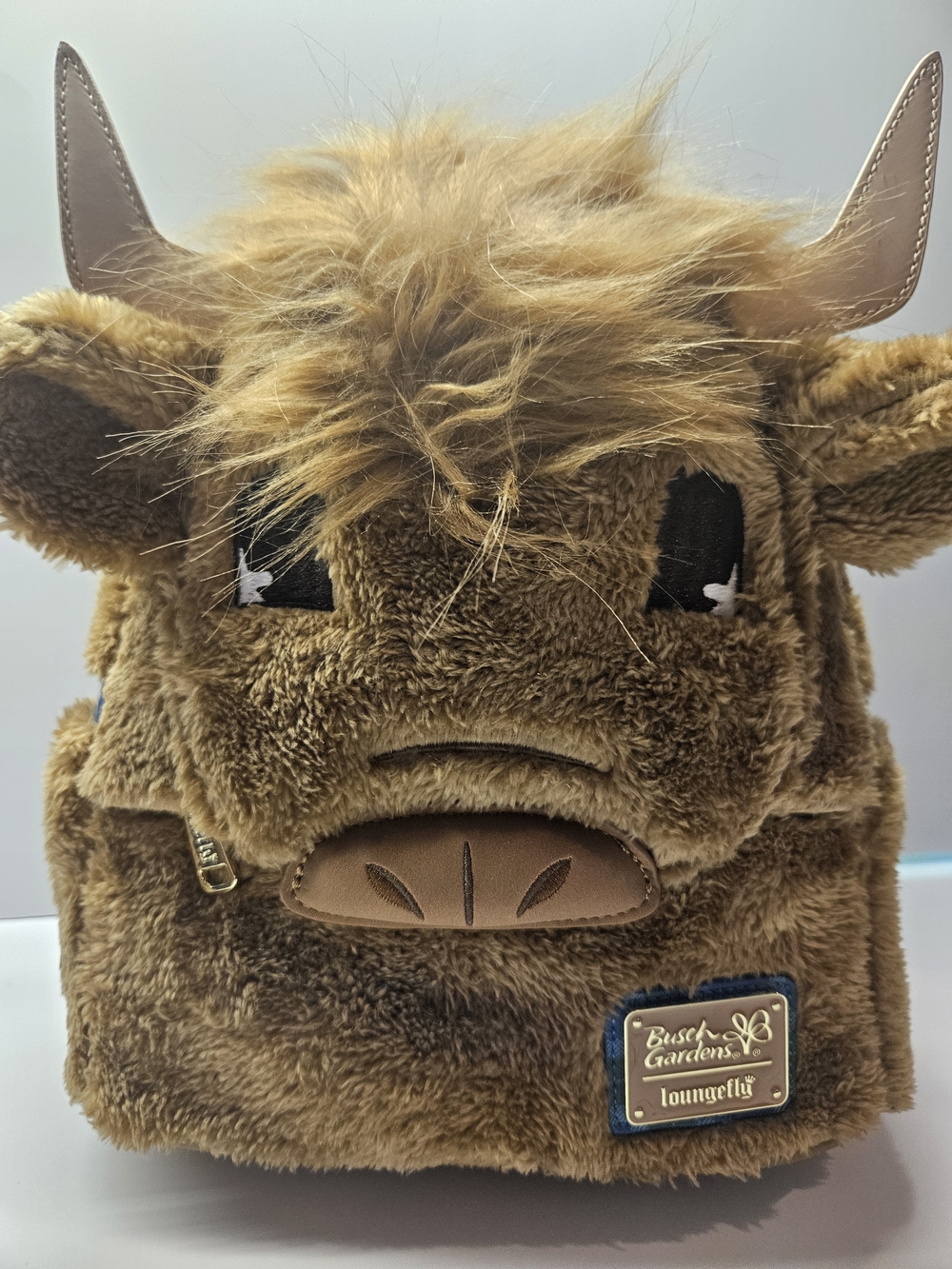 Loungefly Busch Gardens Highland Cow Mini Backpack